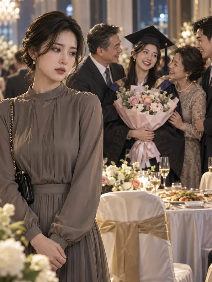 妹妹博士毕业宴上，我成了外人主题示意配图